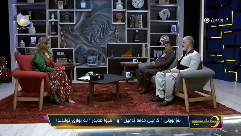  ئەزموونی هونەرمەندان، کامیل حەمە ئەمین و هیوا هەیەر لە بواری نواندندا